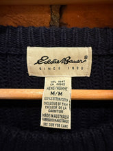 Load image into Gallery viewer, Vintage Eddie Bauer Black Knit Sweater (M)
