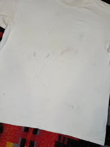 Vintage Distressed Early 2000s No More Stinkin Tacos Parody Shirt (XL)