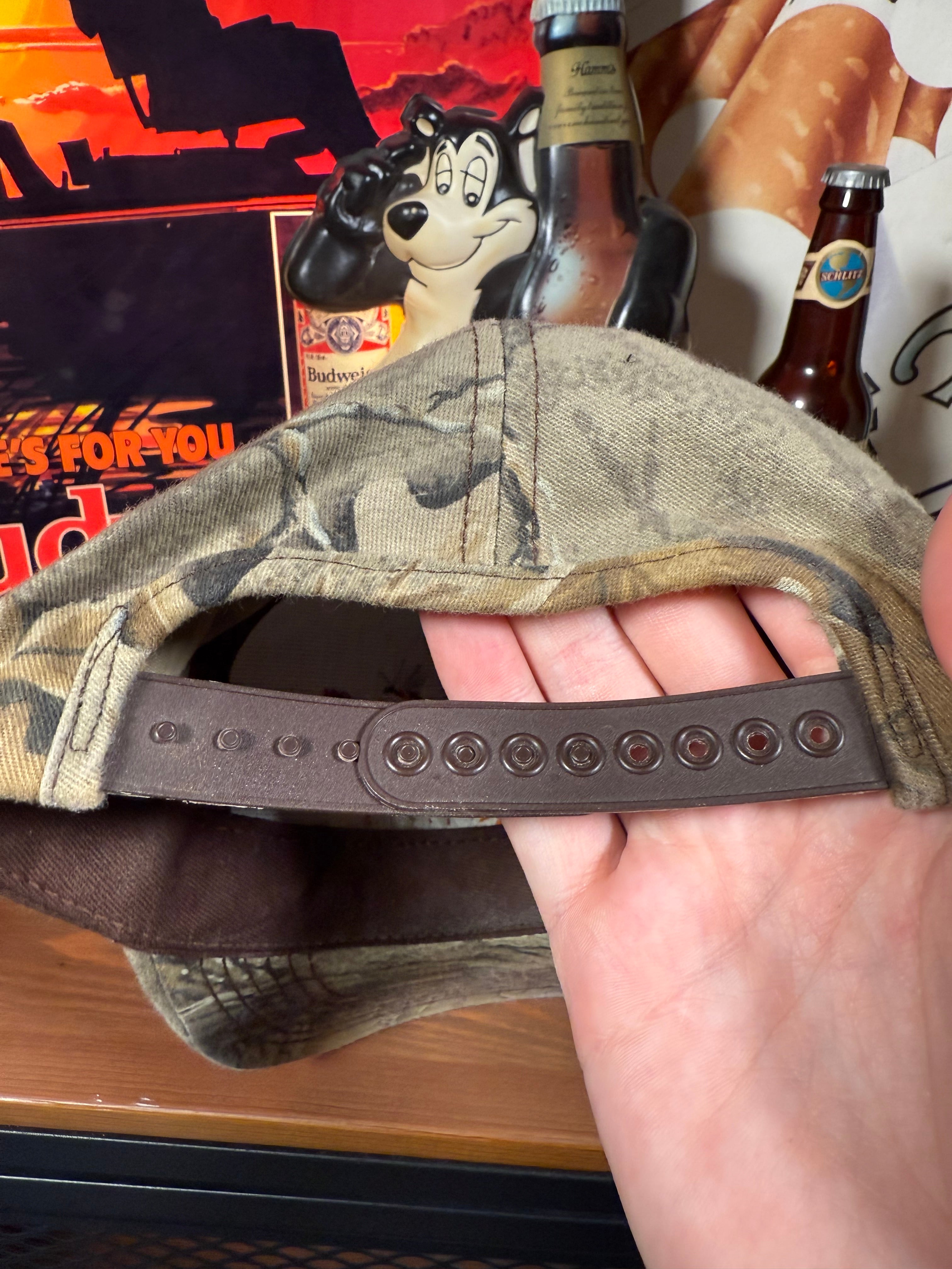 Vintage Golden Harvest Duck Camo K Products Snapback
