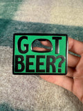 2000s Got Beer? Bottle Opener Belt Buckle