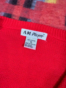 Vintage 1993 Xerox Boat Knit Sweater (XL)