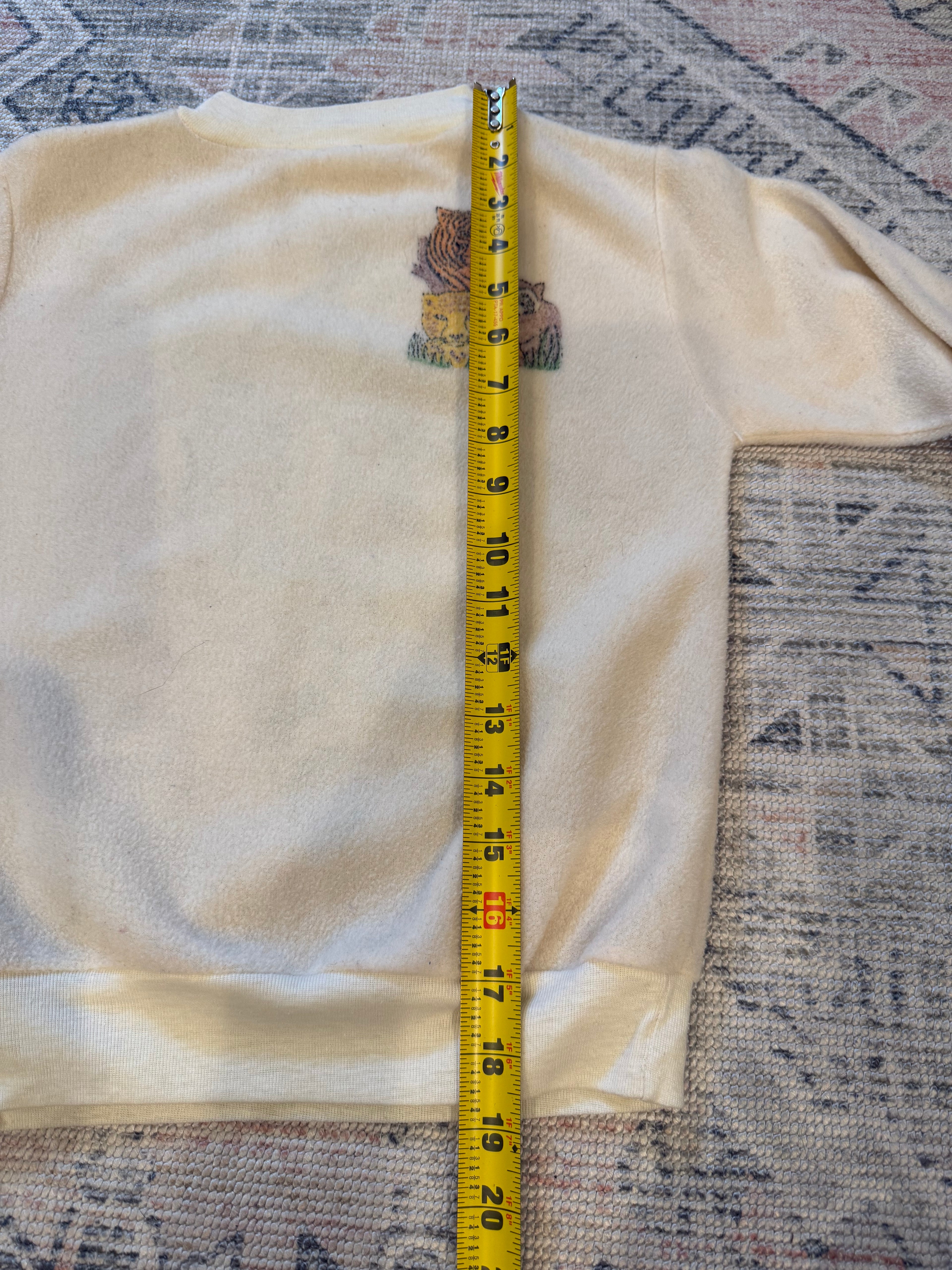 True Vintage Raccoon Youth Sweatshirt (Youth, See Measurements)