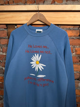 Load image into Gallery viewer, Vintage He Loves Me Not Sweatshirt (XL)

