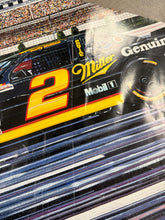 Load image into Gallery viewer, Vintage Miller Racing Poster (22x17inch
