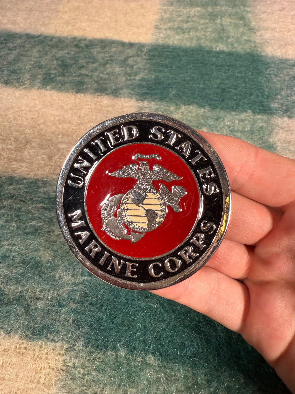 2000s United State Marine Corps Belt Buckle