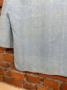True Vintage Stitched Animal Denim Shirt (Measurements Shown)