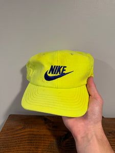 Vintage 80s Neon Nike SnapBack Hat