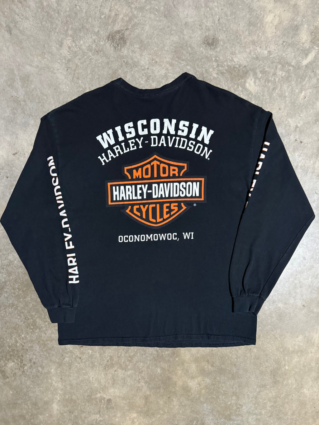 Harley Davidson Wisconsin Longsleeve Shirt (XL)