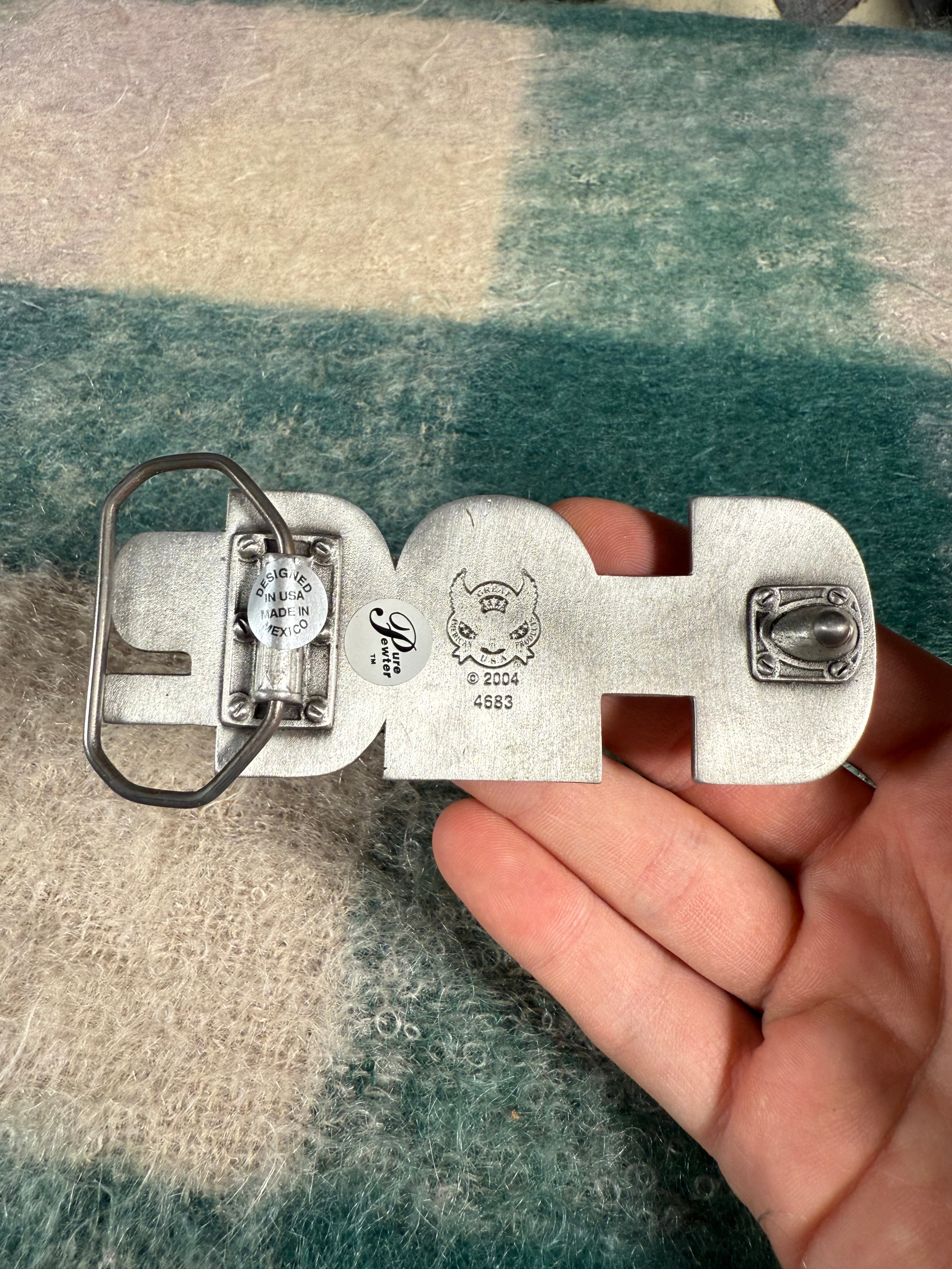 2004 E=MC^2 Belt Buckle
