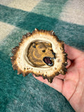 Vintage Bear Wooden Belt Buckle