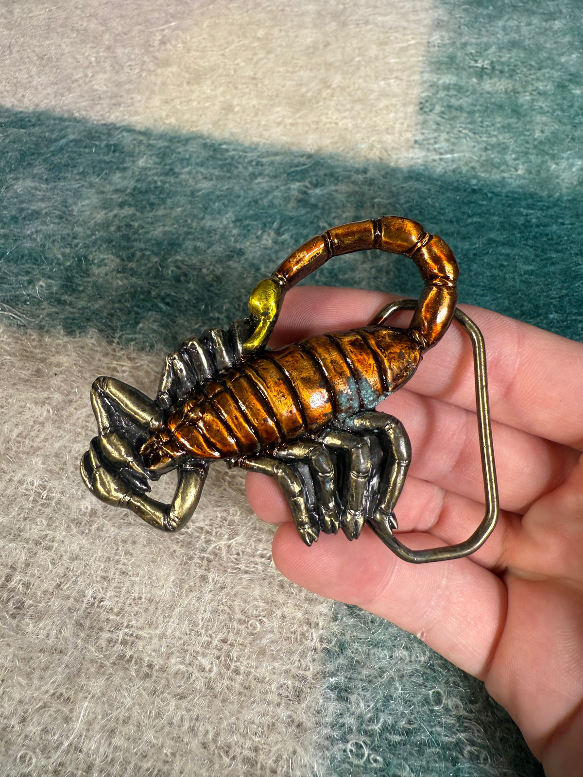 Vintage 3D Scorpion Belt Buckle