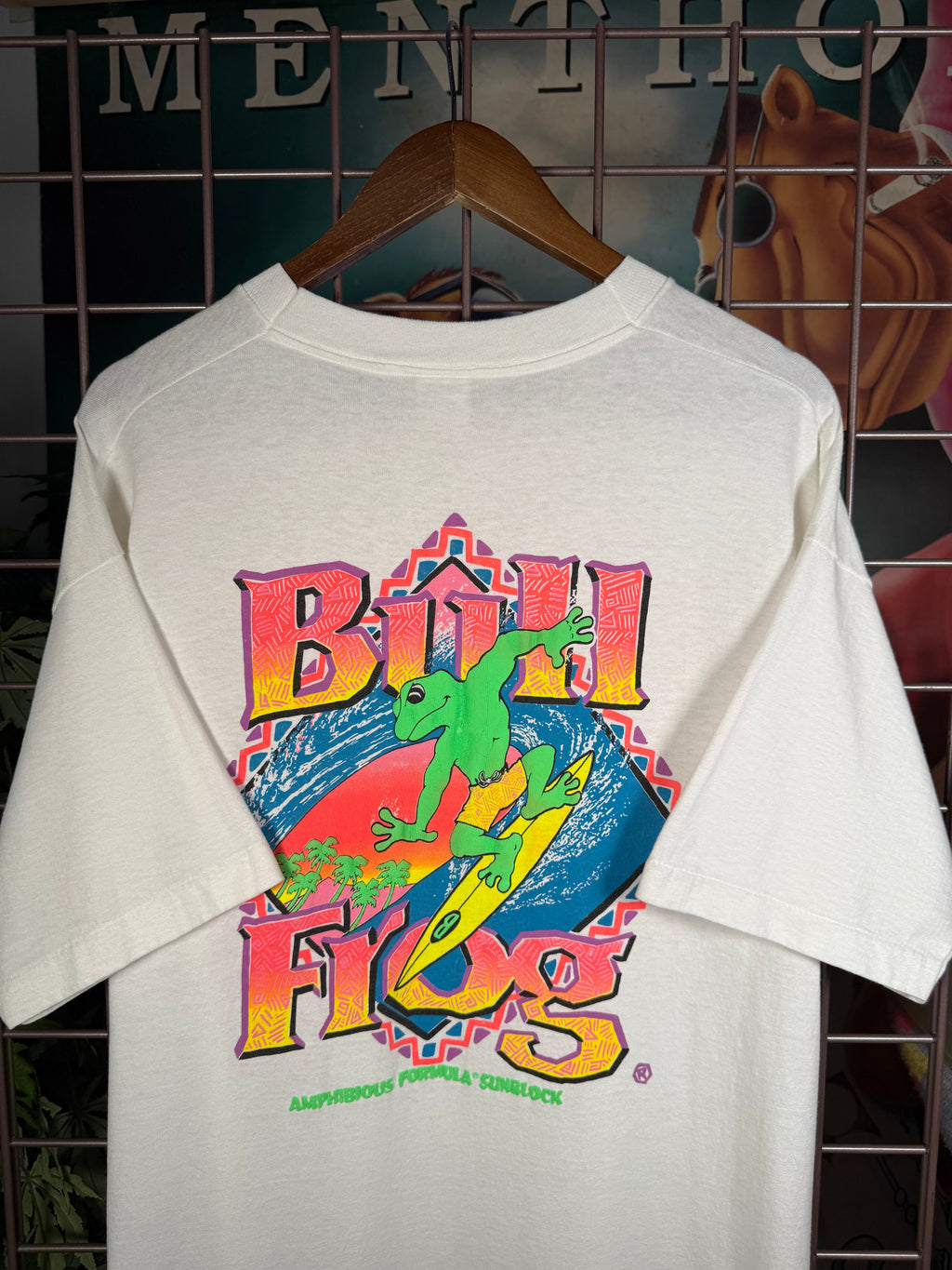 Vintage Early 90s Bull Frog Sunblock T-Shirt (XL)