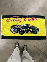 Load image into Gallery viewer, Vintage 90s Rusty Wallace Nascar Flag (60x35inch)
