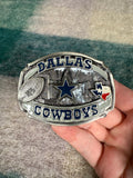 Vintage Dallas Cowboys Skyline Belt Buckle