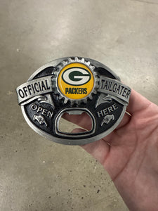 2000s GreenBay Packers Bottle Opener Belt Buckle