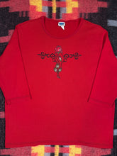 Load image into Gallery viewer, Vintage Y2K Womens Biker Rose Shirt(W2XL)
