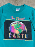 Vintage 1991 The Planet Earth Puffy Print Tee (S)