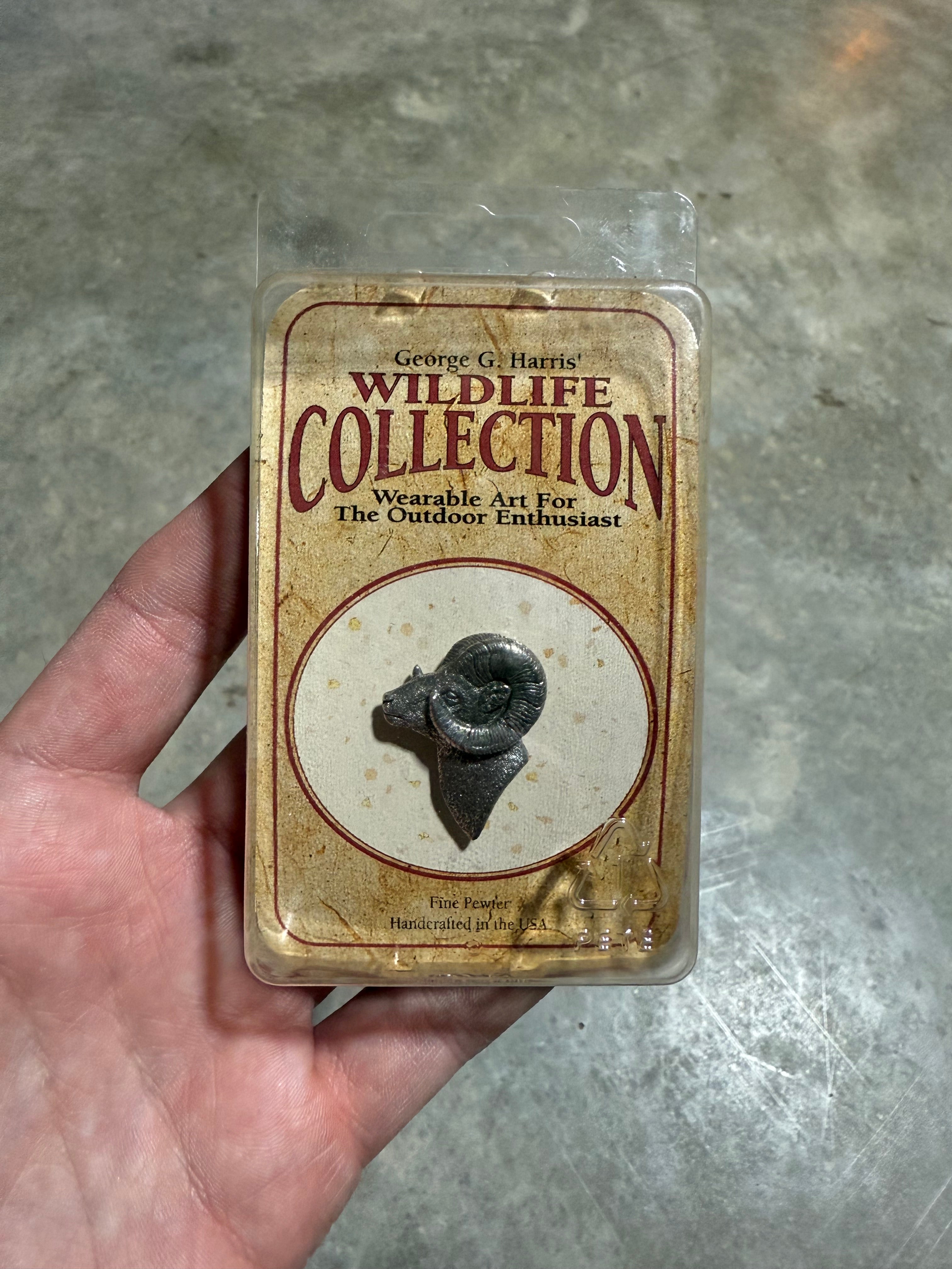 Lot of 6 Vintage Wildlife Pins - Unopened