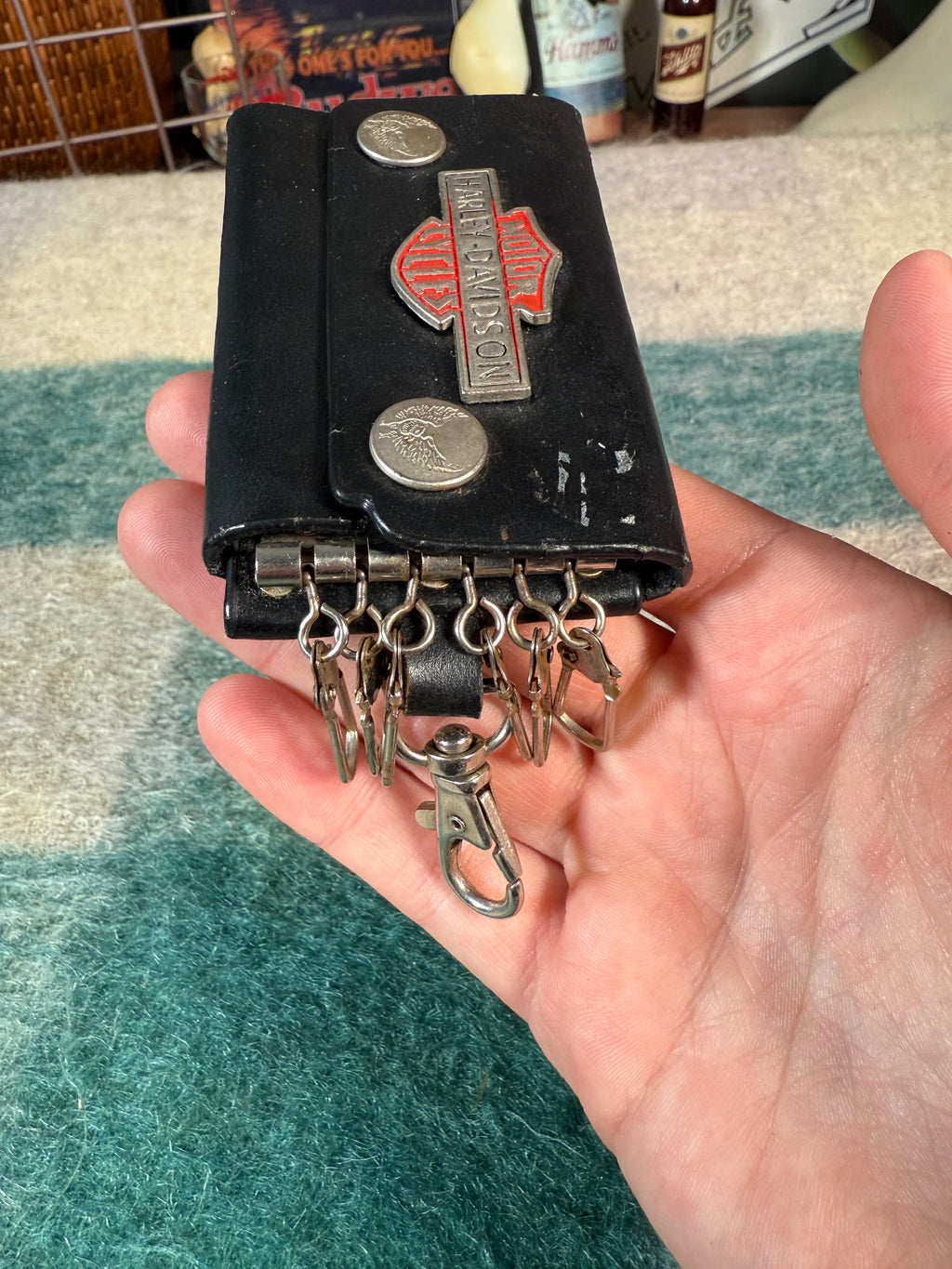 Harley Davidson Clip Wallet