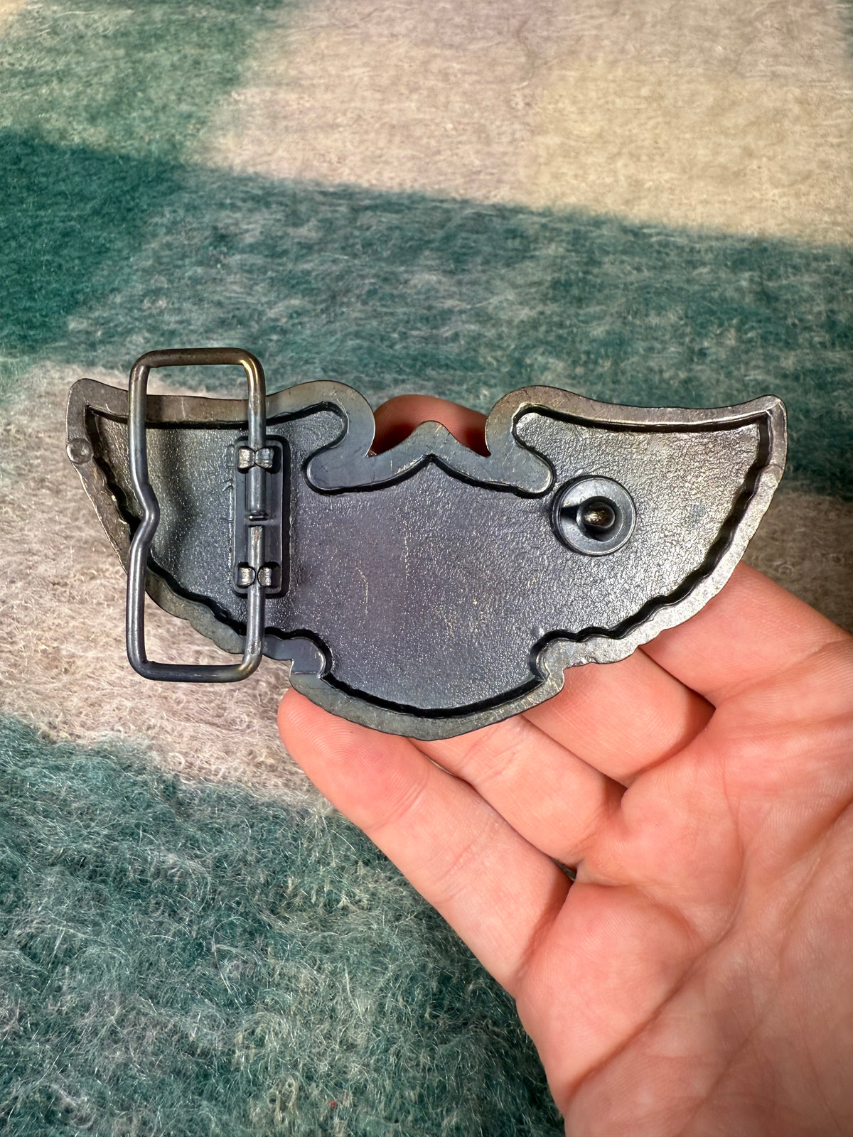 Vintage Kawasaki Motorcycles Belt Buckle
