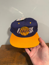 Load image into Gallery viewer, Vintage 90s Los Angeles Lakers SnapBack Hat
