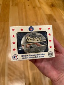 Vintage Unopened New England Patriots Belt Buckle