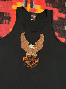 Vintage Late 90s Embroidered Harley Davidson Tank Top (M)