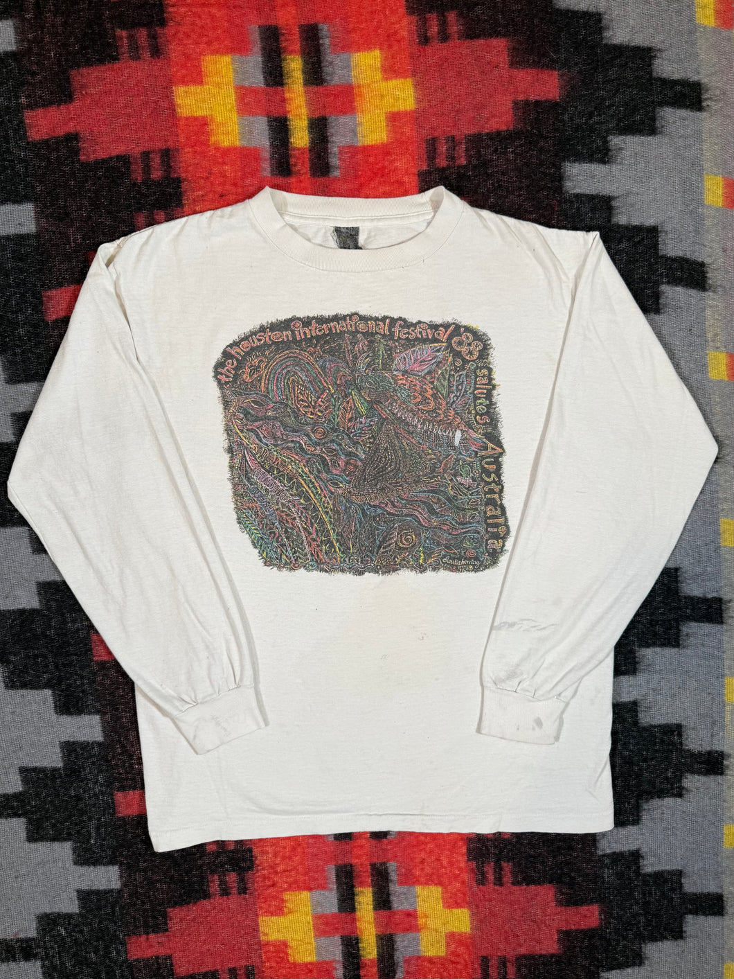 Vintage 1988 Houston International Festival Longsleeve (M/L)