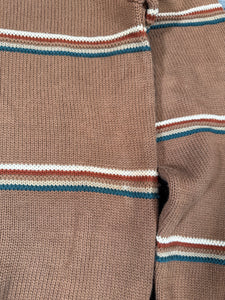 Vintage John Woodhead Ltd Brown Knit Sweater (S)