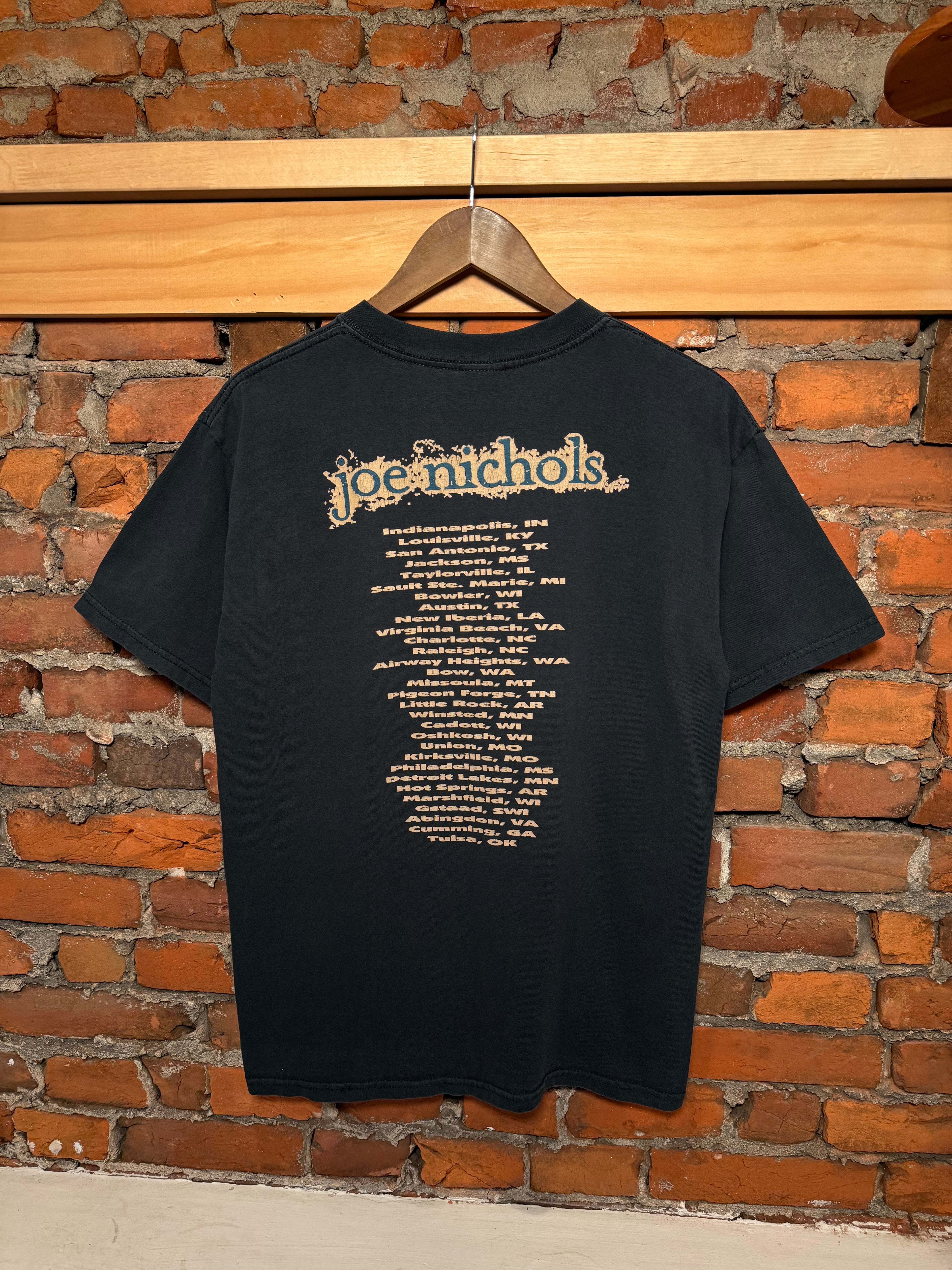Vintage Joe Nichols Double Sided Concert Shirt (M)