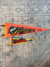 Load image into Gallery viewer, Lot of 2 Vintage Pennants - Chicago O’Hare Airport and Louisville
