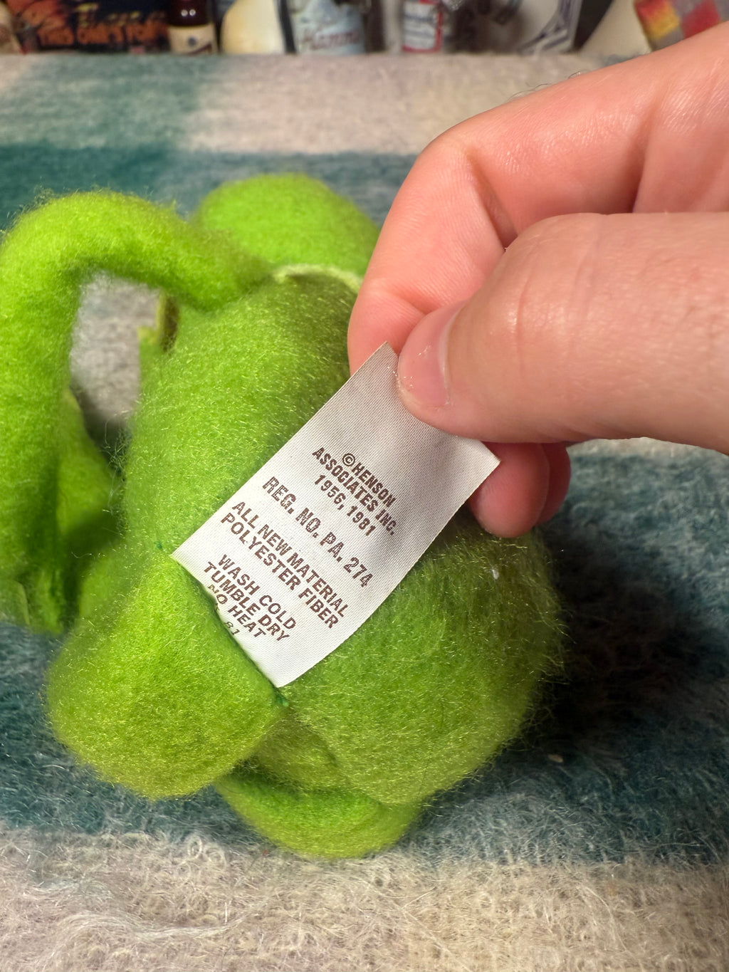 Vintage 1981 Kermit Plush