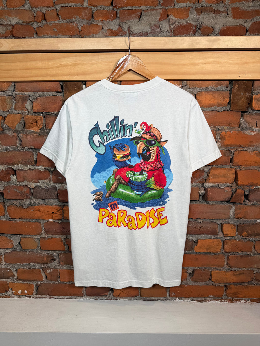 Vintage Chillin in Paradise Caribbean Soul Tee (M/L)