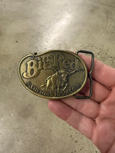 Load image into Gallery viewer, Vintage Big Red Chewing Tobacco Belt Buckle
