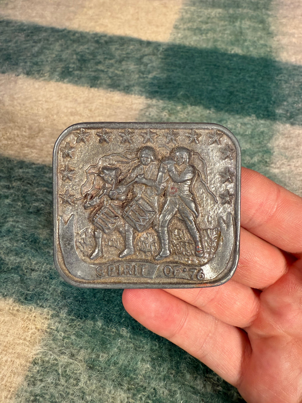 Vintage 70s Spirit of ‘76 Belt Buckle