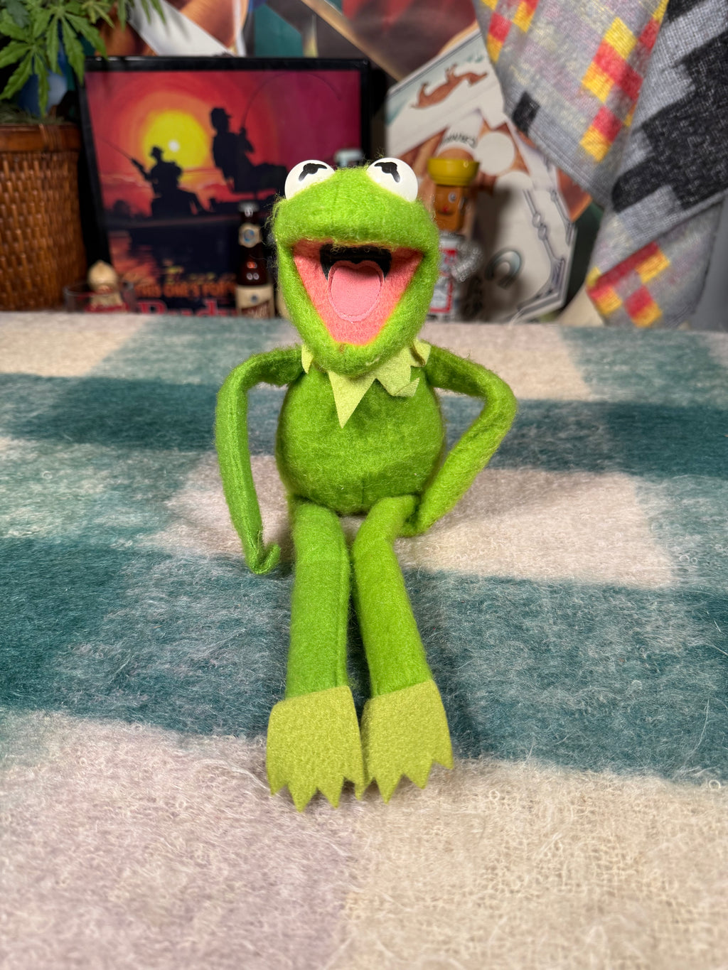 Vintage 1981 Kermit Plush