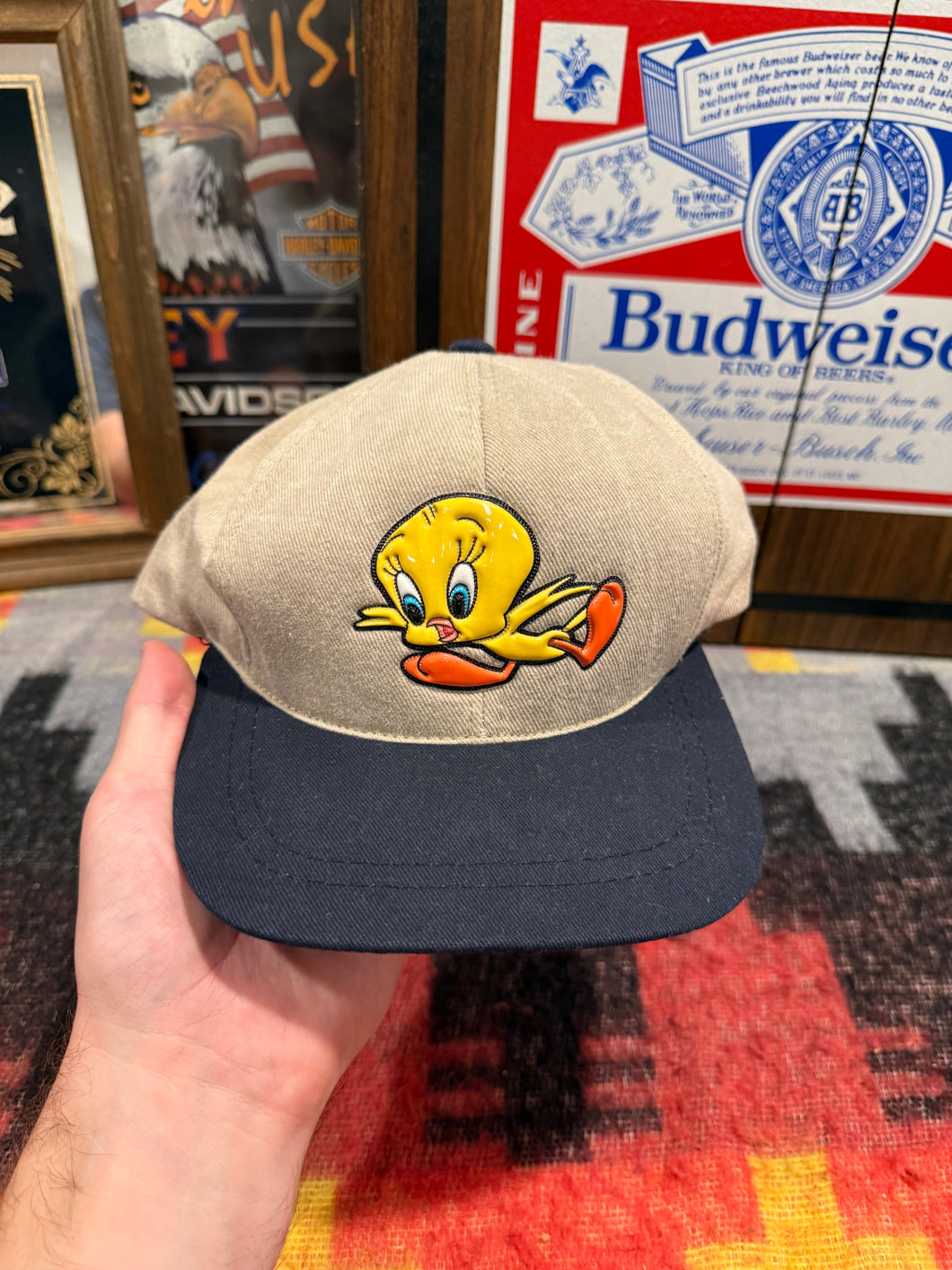 Vintage Tweety Bird Two-Tone Hat