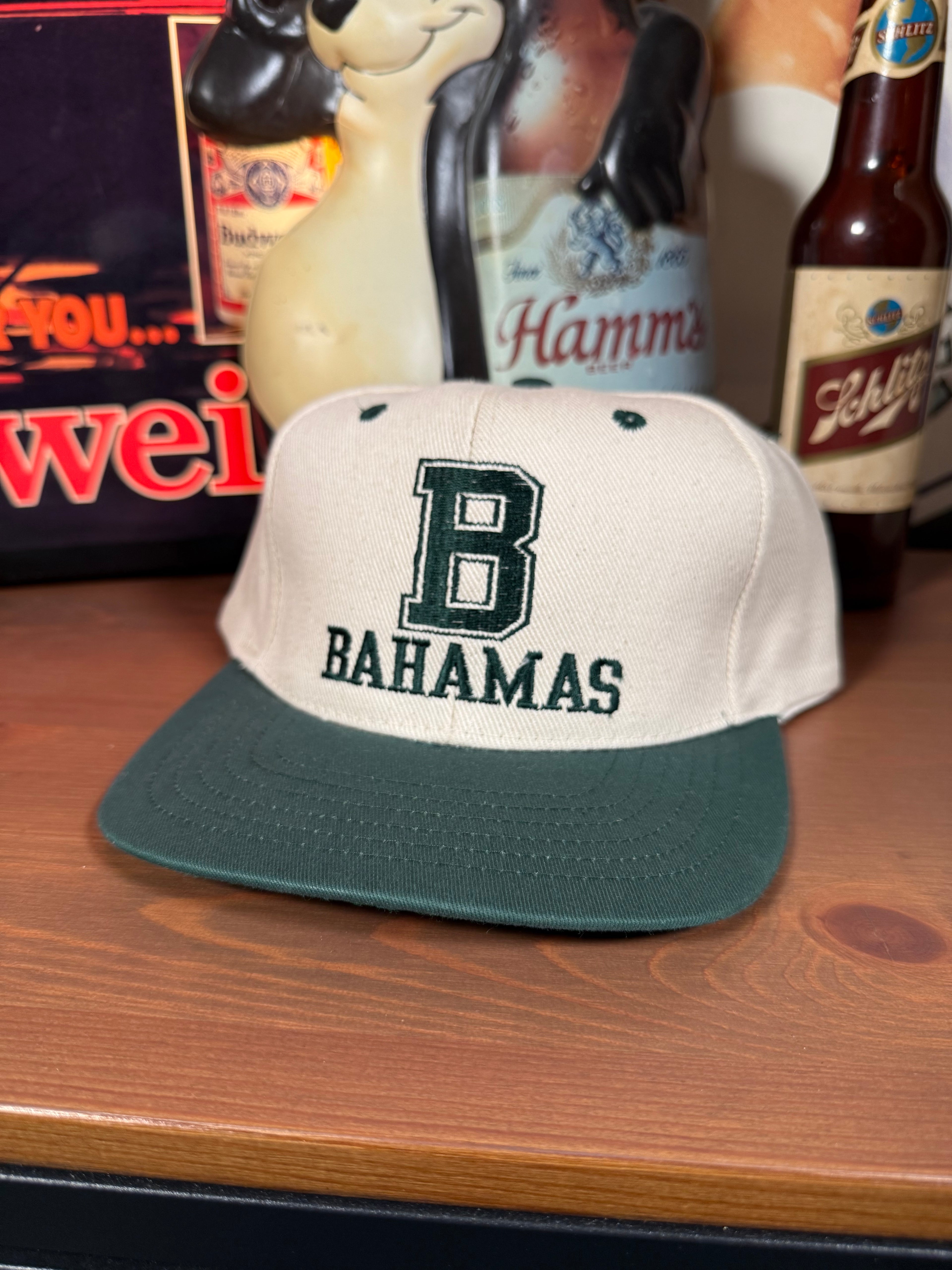 Vintage Bahamas B Snapback Hat