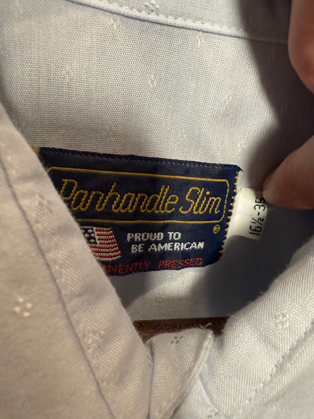 Vintage Panhandle Slim Pattern Western Shirt (XL)