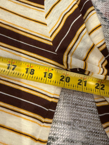 True Vintage Dagger Collar Longsleeve Polo Shirt (S/M)