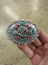 Load image into Gallery viewer, Vintage Rose Belt Buckle
