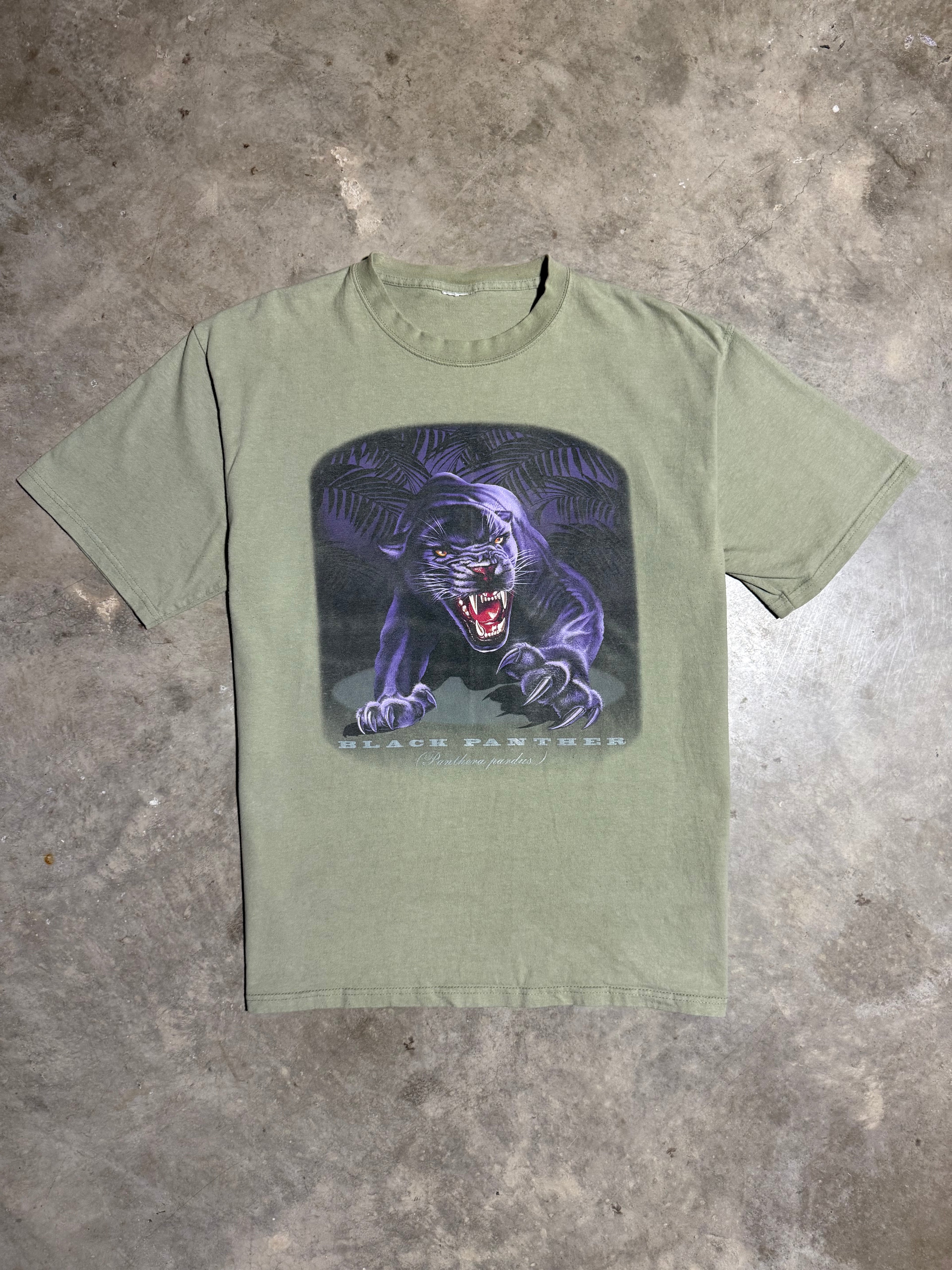 Vintage Black Panther T-Shirt (XL)