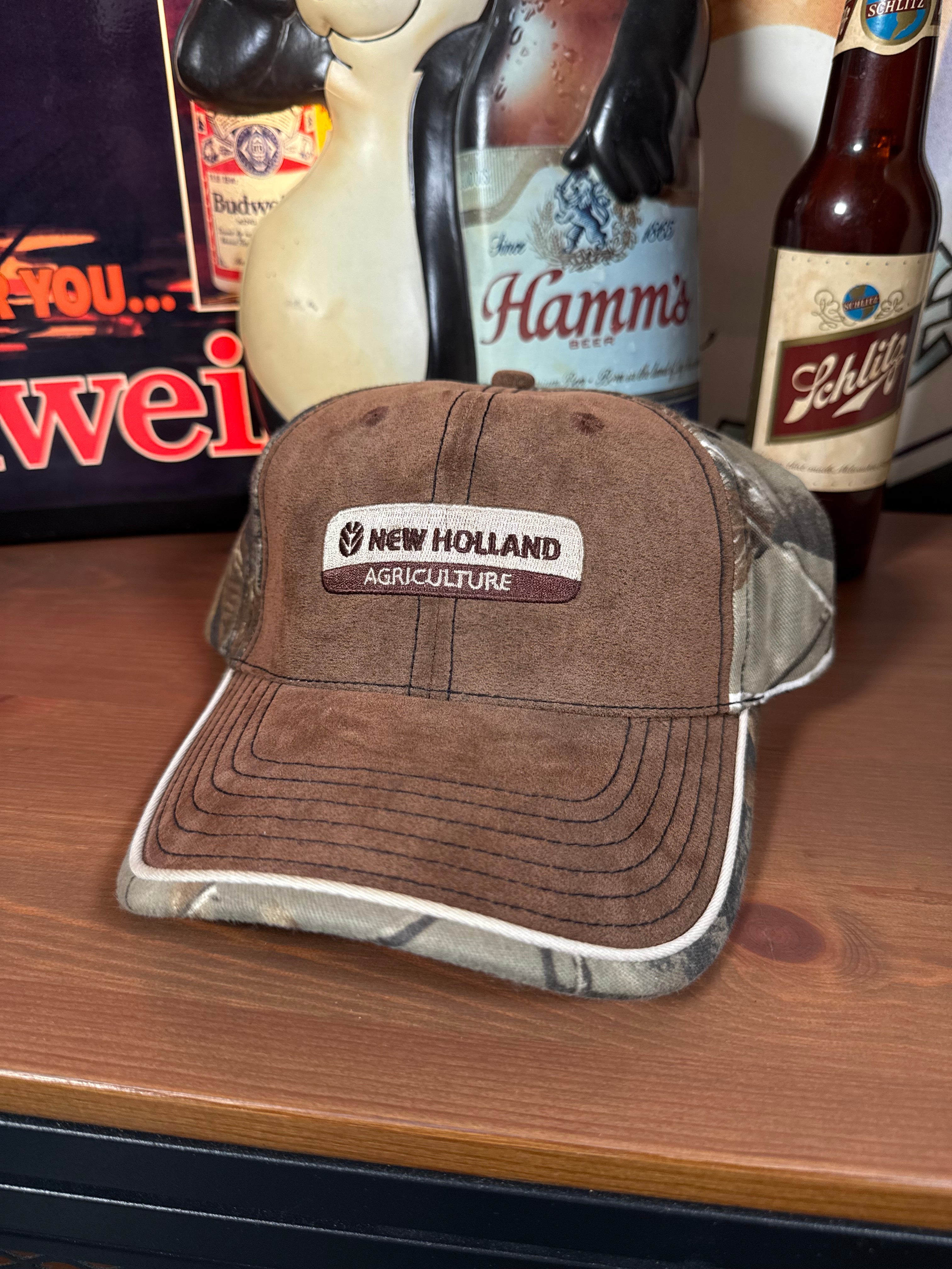 Vintage New Holland Agriculture Camo Hat
