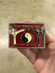 Vintage Tae Kwon Do Belt Buckle