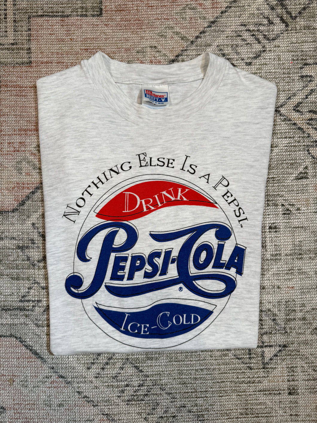 Vintage 90s Nothing Else Is A Pepsi T-Shirt (M)