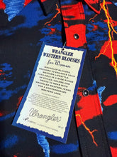 Load image into Gallery viewer, Vintage Wrangler Western Wear For Woman Tornado Pearl Snap Shirt (WXL)
