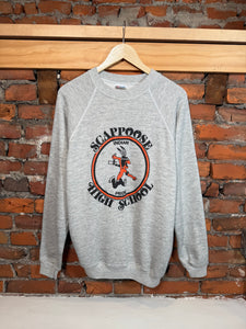Vintage 80s Scappoose High School Crewneck (S)