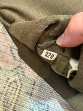 Load image into Gallery viewer, Vintage Wool Military Jacket (32R See Measurements)
