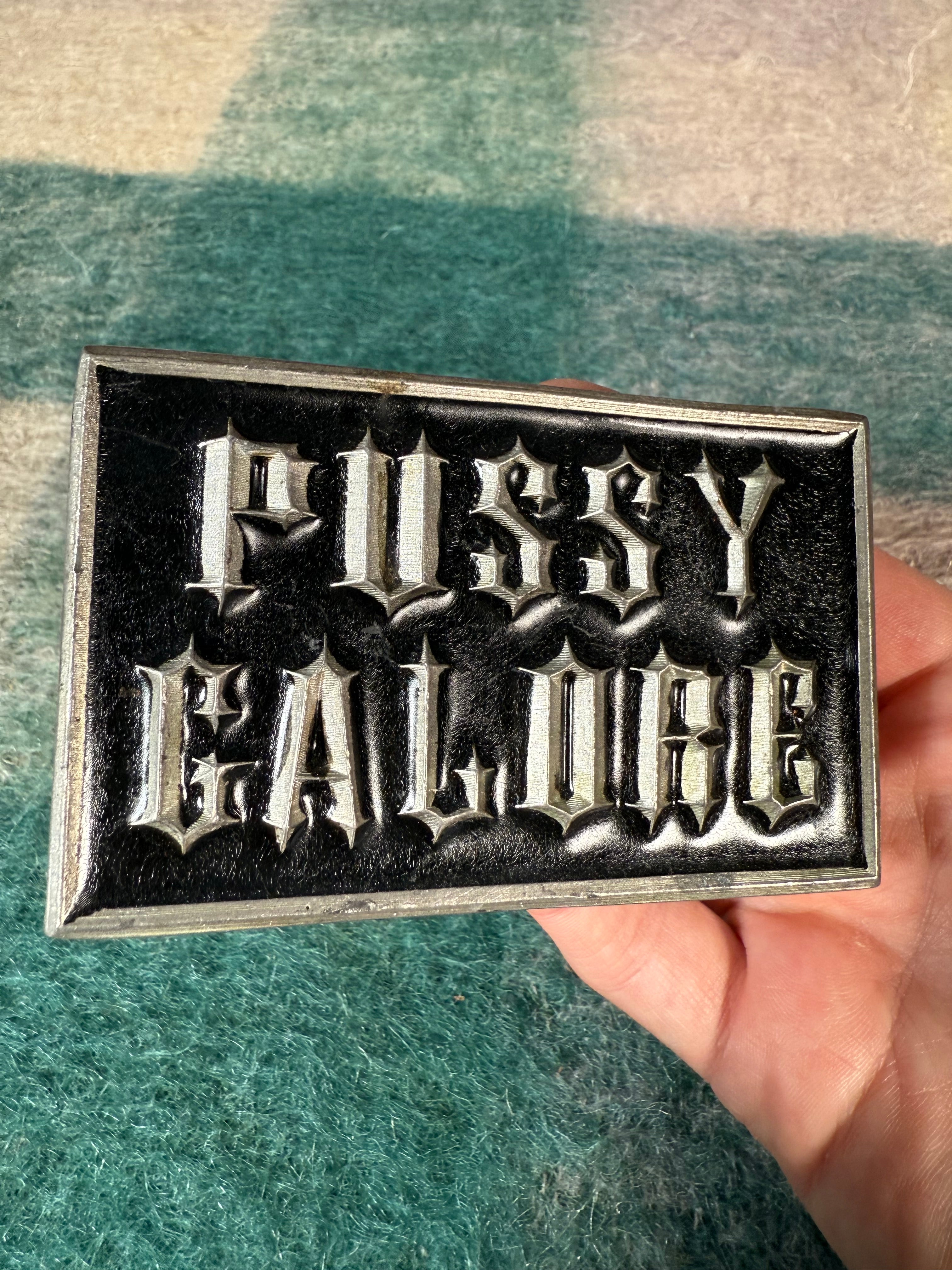 Vintage 2004 Pussy Galore Belt Buckle