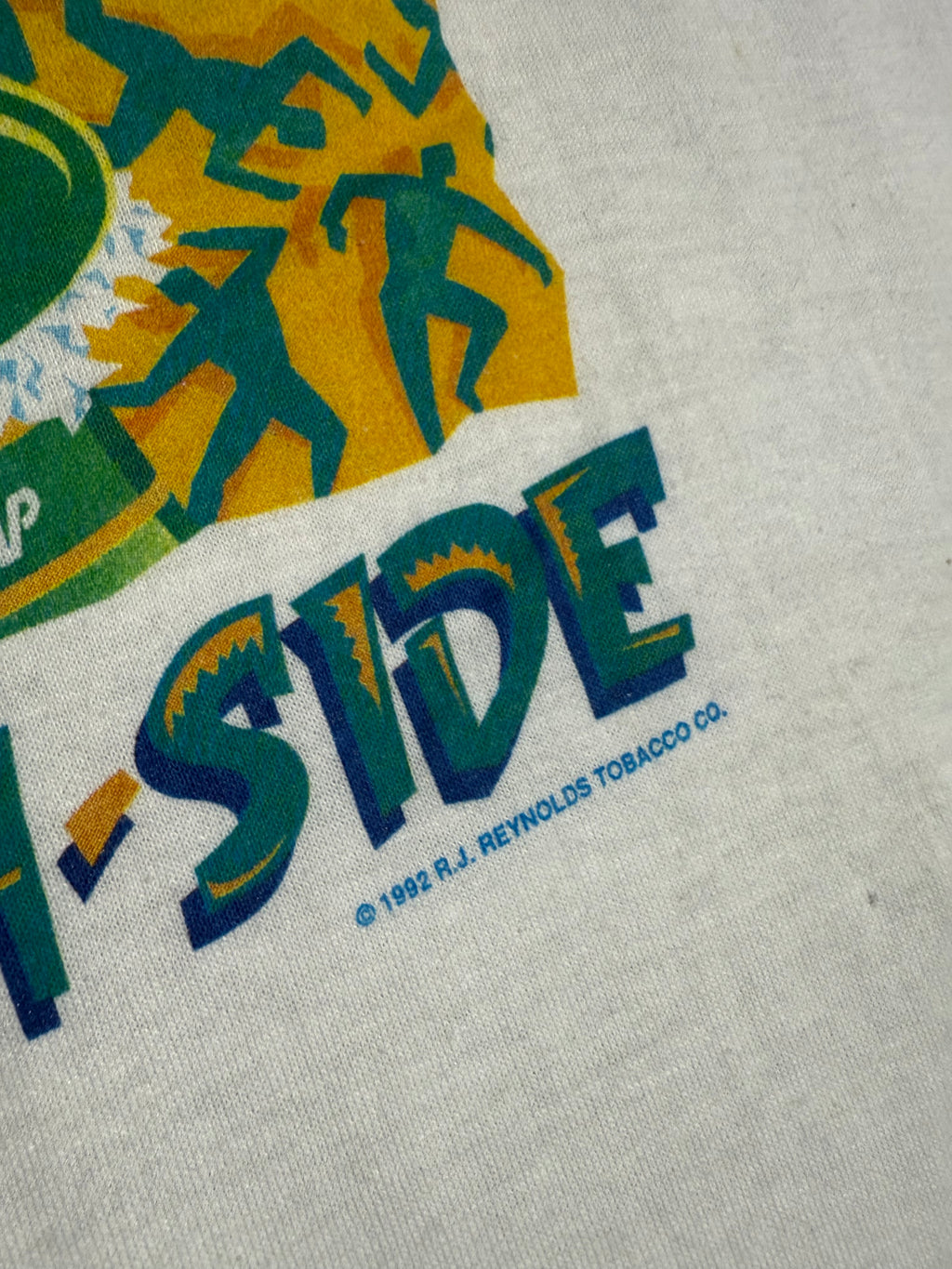 Vintage 1992 Salem Cigs Fresh Side T-Shirt (L/XL)